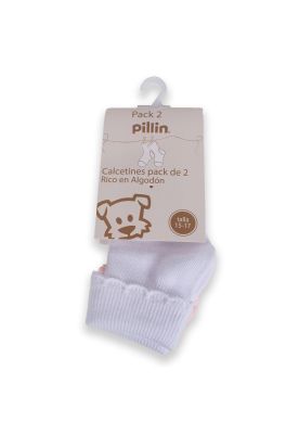 Imagen 2 del producto Calcetín Bebé Niña Multicolor Pillin