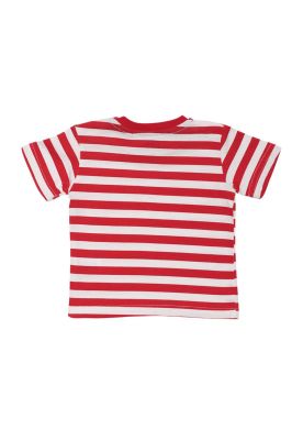 Imagen 2 del producto Polera Manga Corta Bebe Niño Rojo Pillin