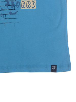 Imagen 2 del producto Polera Niño Azul Pillin