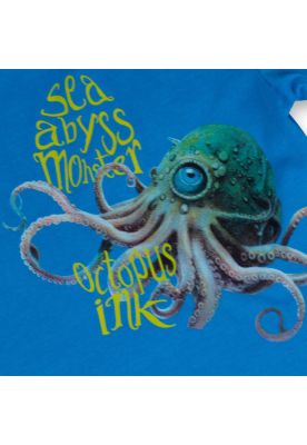 Imagen 2 del producto Polera Niño Turquesa Pillin