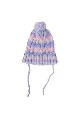 Gorro Bebé Niña Lila Pillin