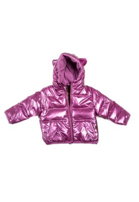 Parka con Capucha Bebé Niña Violeta Pillin
