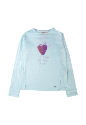 Imagen 1 del producto Polera Manga Larga Niña Menta Pillin