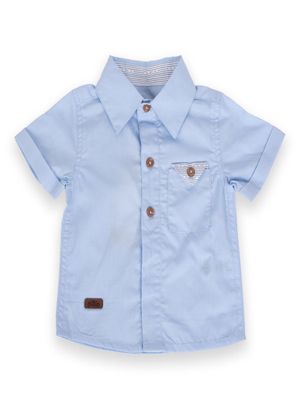 Imagen 1 del producto Camisa Bebé Niño Celeste Pillin