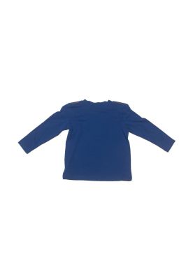 Imagen 2 del producto Polera Niño Manga Larga Estampada Azul Pillin