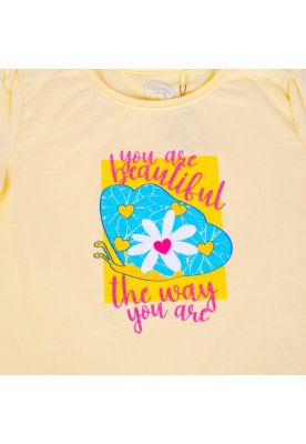 Imagen 2 del producto Polera Niña Amarillo Pillin