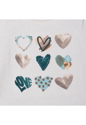 Imagen 2 del producto Polera Niña Crudo Pillin (PVC617-25CRU2)