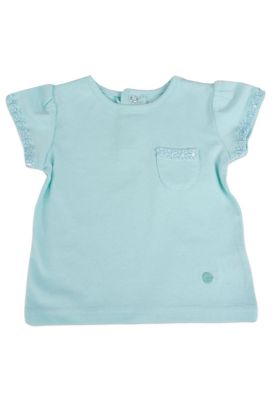 Polera Bebe Niña Menta Pillin