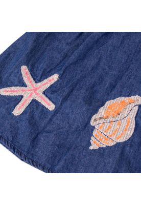 Imagen 2 del producto Vestido Niña Azul Pillin