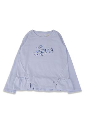 Imagen 2 del producto Polera Niña Celeste Pillin