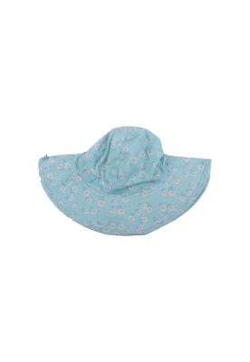 Gorro Bebe Niña Celeste Pillín