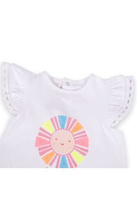 Imagen 2 del producto Polera Bebé Niña Blanco Pillin (PVA631-24BCO)