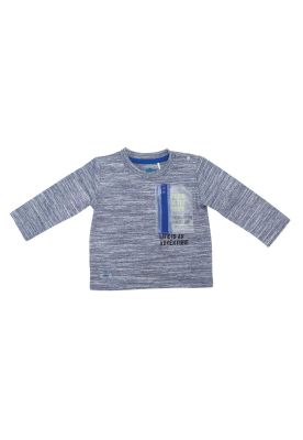Polera Bebé Niño M/L Azul Pillin