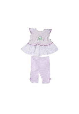 Conjunto Recién Nacido Niña Blanco Pillin