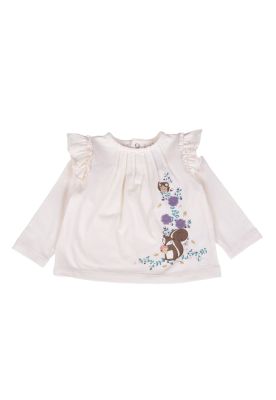 Polera  Blanco Pillin ( PVB617-25CRU )