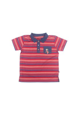Polera Bebe Niño Rojo Pillin