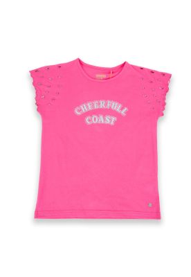 Imagen 2 del producto Polera Niña Fucsia Pillin