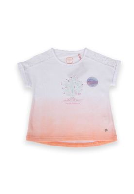 Polera Niña Durazno Pillin