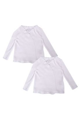 Chambrita Pack 2 pcs Blanco Pillin (PRB147-25BCO)