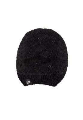 Gorro Bebe Niña Negro Pillín