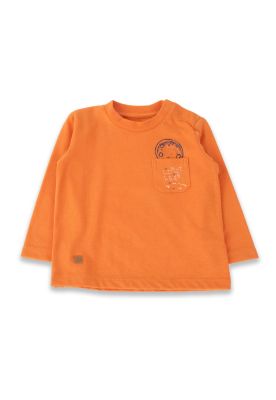 Imagen 2 del producto Polera Bebé Niño Naranja Pillin