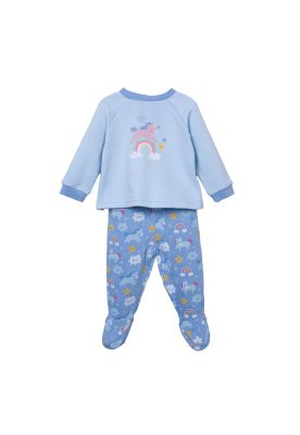 Imagen 1 del producto Pijama Celeste Niña Pillin (PVD406-26CEL)