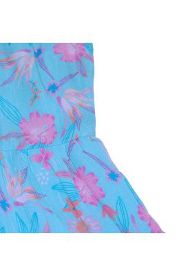 Imagen 2 del producto Vestido Niña Turquesa Pillin