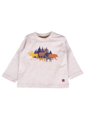 Imagen 1 del producto Polera Bebe Gris Pillin ( PVB610-25MLG )