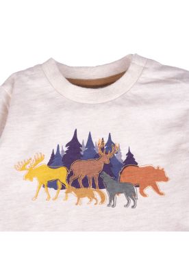 Imagen 2 del producto Polera Bebe Gris Pillin ( PVB610-25MLG )