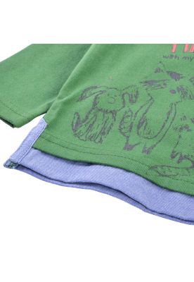 Imagen 2 del producto Polera Manga Larga Bebé Niño Verde Pillin