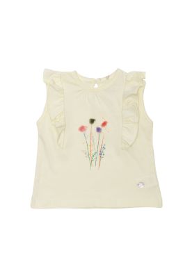 Imagen 2 del producto Polera Manga Corta Bebe Niña Amarillo Pillin