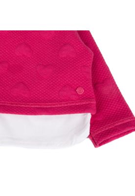Imagen 2 del producto Polerón Bebe  Rosado Pillin ( PVB517-25FUC )