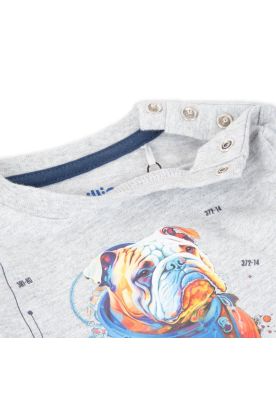 Imagen 2 del producto Polera Bebé Niño Gris claro Pillin