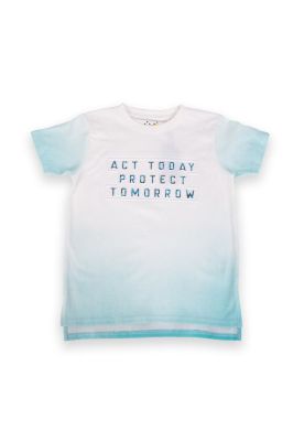 Polera Niño Blanco Pillin