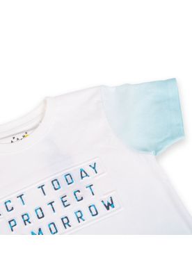 Imagen 2 del producto Polera Niño Blanco Pillin