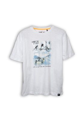 Imagen 2 del producto Polera Niño Blanco Pillin (TVC621-25BCO)