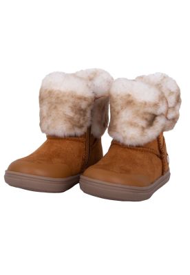 Botín Bebé Niña Café Pillin