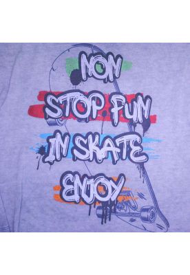 Imagen 2 del producto Polera Niño Gris Pillin