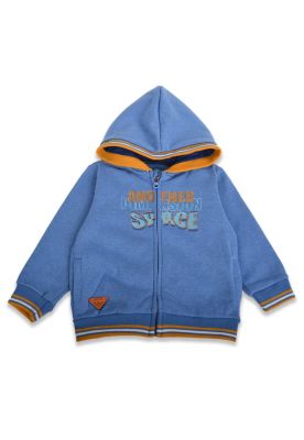 Imagen 1 del producto Polerón Bebé Niño Azul petróleo Pillin