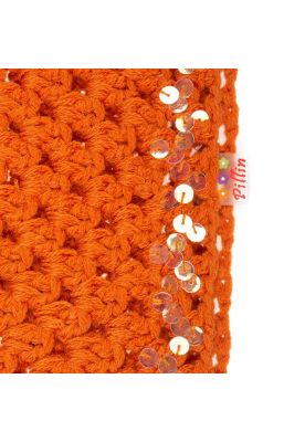 Imagen 2 del producto Gorro Bebe Niña Naranjo Pillín