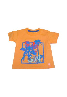 Imagen 2 del producto Polera Bebe Niño Naranja Pillin