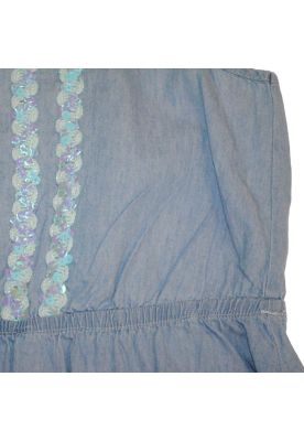 Imagen 2 del producto Vestido Niña Azul Pillin