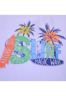 Imagen 2 del producto Polera Niño Blanco Pillin