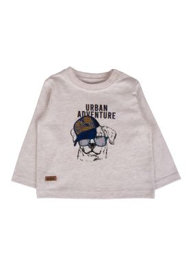 Polera Bebe Blanco Pillin ( PVB627-25CRU )