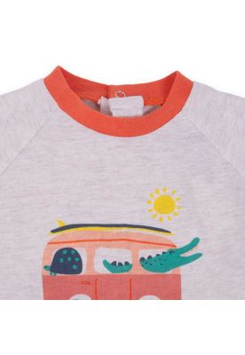 Imagen 2 del producto Pijama Bebé Niño Rojo Pillin