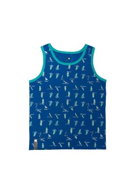Polera S/M Niño Azul Pillin
