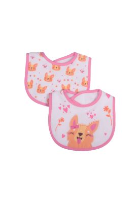 Imagen 2 del producto Set 2 Pzas Babero Bebe Niña Multicolor Pillín