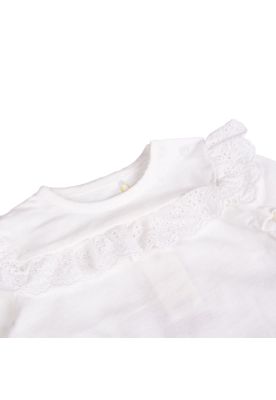 Imagen 2 del producto Polera Bebe Blanco Pillin ( PVB615-25CRU )