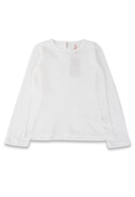 Polera Niña Blanco Pillin