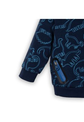 Imagen 2 del producto Polerón  Niño Azul Marino Pillin (PVC515-25AZM3M)